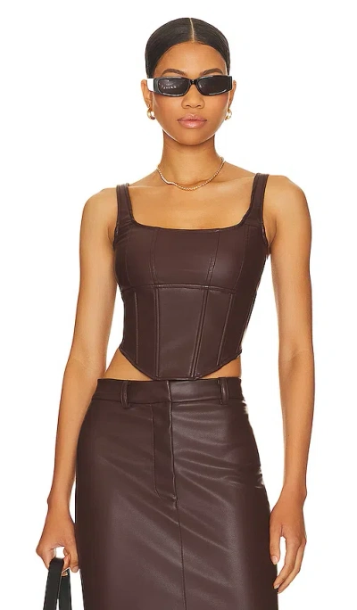 Ow Collection Oberteil Amara In Chocolate