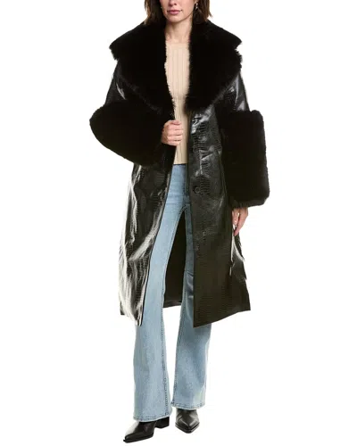 Ow Collection Astrid Coat In Black