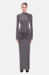 Ow Collection Celia Maxi Dress In Gray