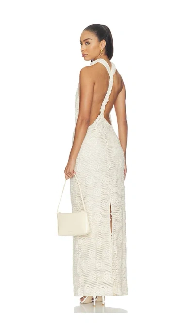 Ow Collection Collette Maxi Dress In Sand