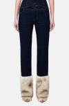 Ow Collection Desi Jeans In Blue