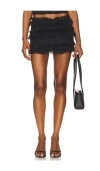 Ow Collection Grace Mini Skirt In Black