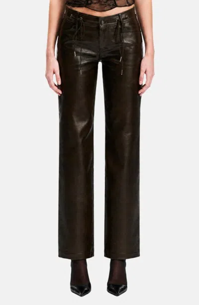 Ow Collection Kaya Pants In Brown