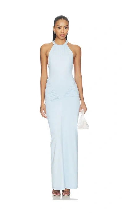 Ow Collection Lysa Maxi Dress In Blue