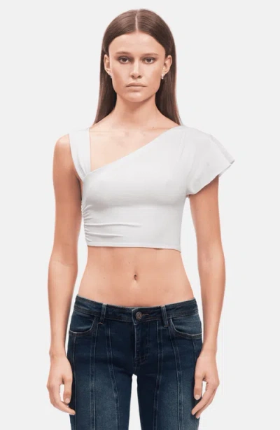 Ow Collection Mae Crop Top In White