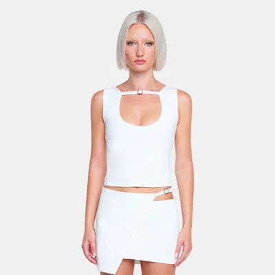 Ow Collection Malene Top In White