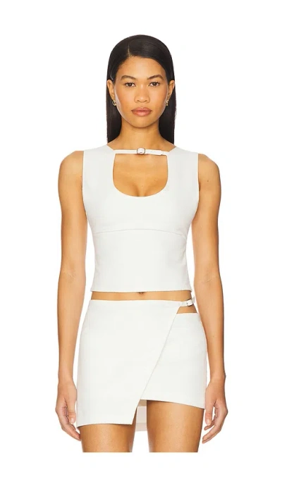 Ow Collection Malene Top In White