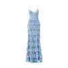 Ow Collection Women's Marina Lace Maxi Dress - Baby Blue In Cloud Grey