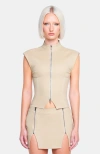 Ow Collection Women's Neutrals Marley Top - Sand In Neutral