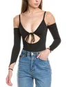 Ow Collection Matilda Bodysuit In Brown