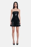 Ow Collection Maya Sequin Dress In Black