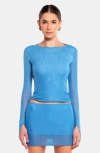 Ow Collection Mesha Rhinestone Blouse