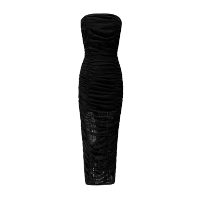Ow Collection Women's Sandy Chiffon Maxi Dress - Black