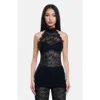 Ow Collection Selah Lace Top In Black