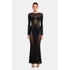 Ow Collection Sierra Maxi Dress In Black