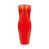 OW COLLECTION SWIRL TUBE DRESS