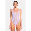 Ow Collection X Revolve Twist Bodysuit In Pink