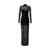 Ow Collection Women's Addison Black Lace Maxi Dress In Black