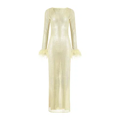 Ow Collection Women's Alva Yellow Maxi Dress In Multi