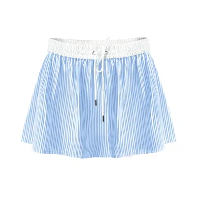 Ow Collection Women's Ella Mini Skirt In Blue