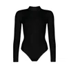 Ow Collection Lexi Turtleneck Bodysuit In Black
