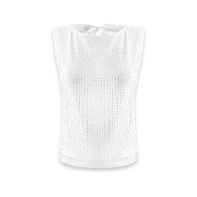 Ow Collection Mesha Rhinestone Top