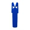 Ow Collection Women's Midnight Cut Out Maxi Dress - Blue In Blue