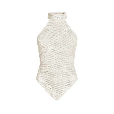 Ow Collection Women's Neutrals Collette Top In White