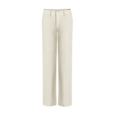 Ow Collection Women's Neutrals Luma Pants In White