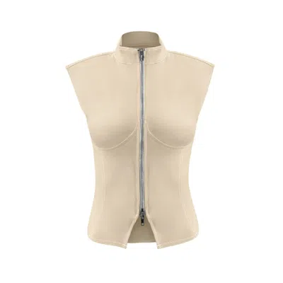 OW COLLECTION WOMEN'S NEUTRALS MARLEY TOP - SAND