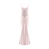 Ow Collection Women's Pink / Purple Serenity Corset Maxi Dress - Light Pink In Pink/purple