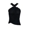 Ow Collection Women's Robin Asymmetric Top - Black