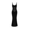 Ow Collection Women's Serenity Corset Maxi Dress - Black In Black