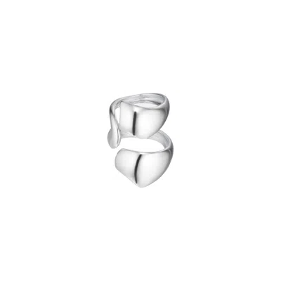 Ow Collection Women's Swirl Ring - Silver