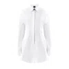 Ow Collection Women's White Ellie Shirt Dress In White