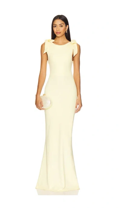 Ow Collection X Revolve Cornelia Maxi Dress In Yellow