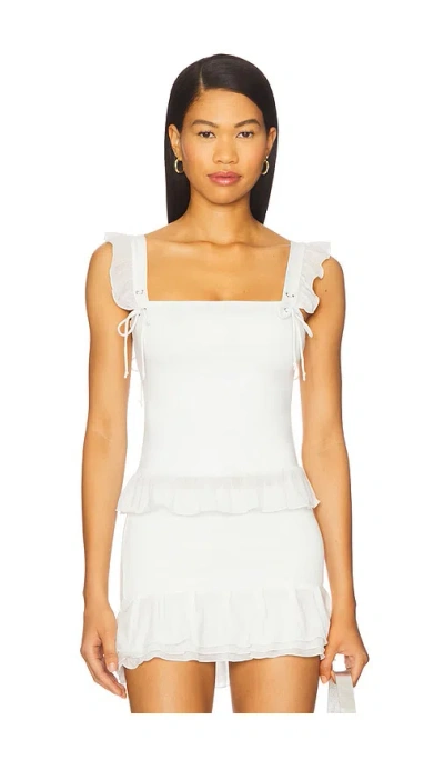 Ow Collection X Revolve Elena Top In White