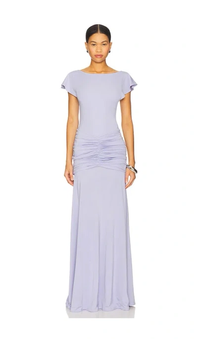Ow Collection X Revolve Gaia Maxi Dress In Blue