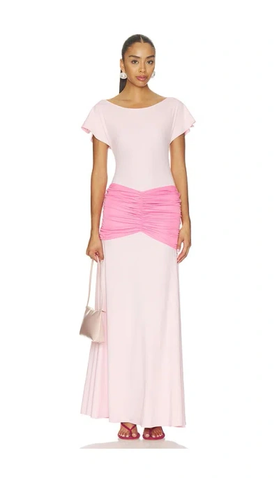 Ow Collection X Revolve Gaia Maxi Dress In Pink