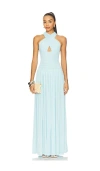 Ow Collection X Revolve Rhea Maxi Dress In Blue