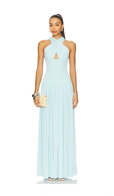 Ow Collection X Revolve Rhea Maxi Dress In Blue