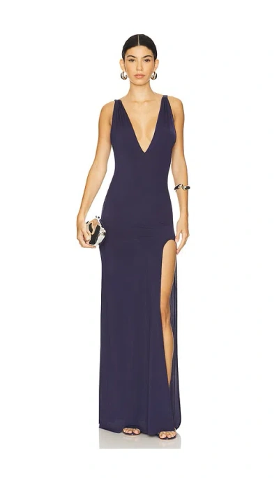 Ow Collection X Revolve Thalia Maxi Dress In Blue