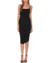 Ow Ezra Midi Dress In Black