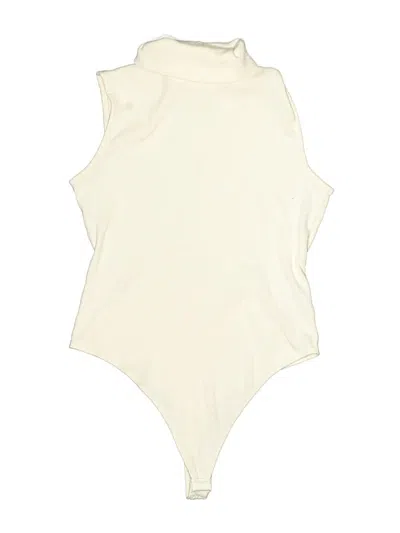 Pre-owned Ow Intimates Bodysuit In White