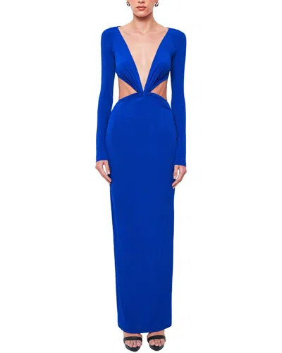 Ow Midnight Maxi Dress In Blue