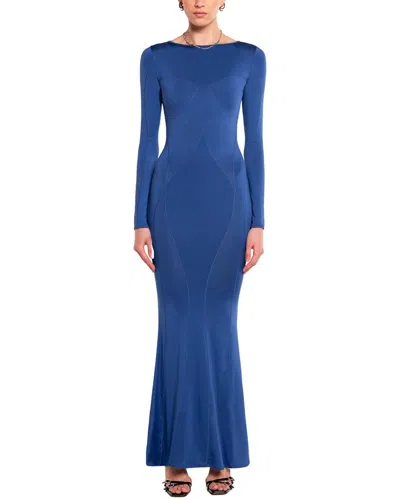 Ow Sierra Covered Maxi Dress In Blue