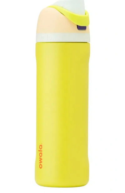 Owala 24oz. Freesip Stainless Steel Water Bottle In Yellow