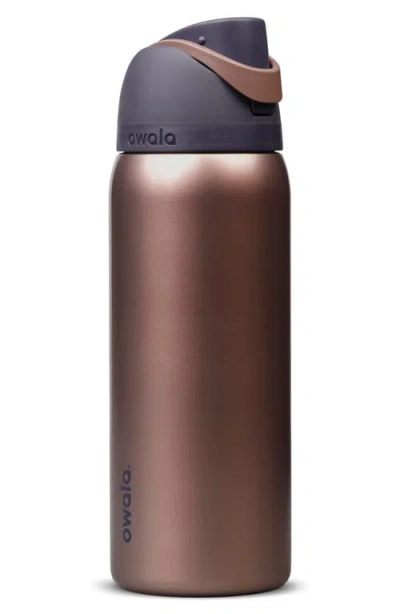 Owala 32oz. Freesip Stainless Steel Water Bottle In Brown