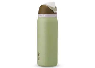 Pre-owned Owala Frankie Freesip 32oz Water Bottle In Green
