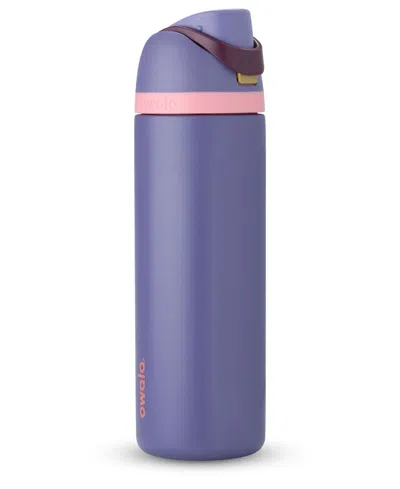 Owala Free Sip Stainless Steel Water Bottle, 24 Oz. In Purple